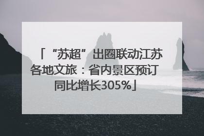“苏超”出圈联动江苏各地文旅：省内景区预订同比增长305%