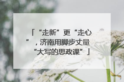 “走新”更“走心”，济南用脚步丈量“大写的思政课”