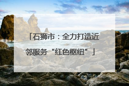 石狮市：全力打造近邻服务“红色枢纽”