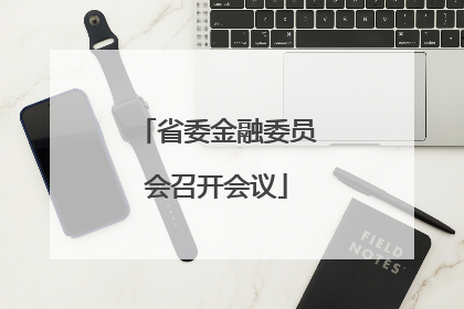 省委金融委员会召开会议