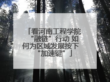 看河南工程学院“融链”行动 如何为区域发展按下“加速键”