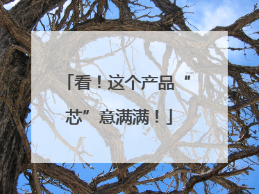 看！这个产品“芯”意满满！
