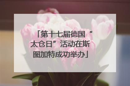 第十七届德国“太仓日”活动在斯图加特成功举办