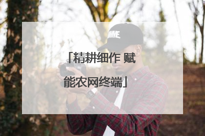 精耕细作 赋能农网终端