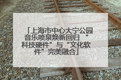 上海市中心大宁公园音乐喷泉焕新回归 “科技硬件”与“文化软件”完美融合