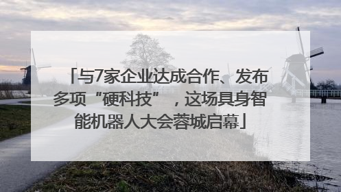 与7家企业达成合作、发布多项“硬科技”，这场具身智能机器人大会蓉城启幕