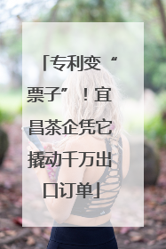 专利变“票子”！宜昌茶企凭它撬动千万出口订单