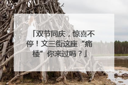 双节同庆，惊喜不停！文三街这座“痛楼”你来过吗？