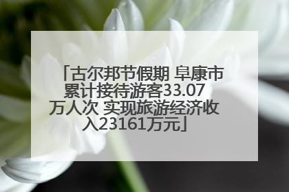 古尔邦节假期 阜康市累计接待游客33.07万人次 实现旅游经济收入23161万元