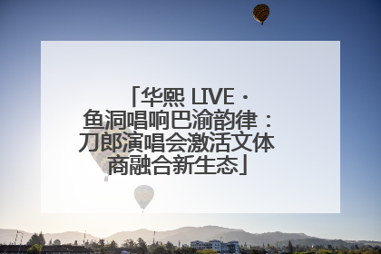 华熙 LIVE・鱼洞唱响巴渝韵律：刀郎演唱会激活文体商融合新生态