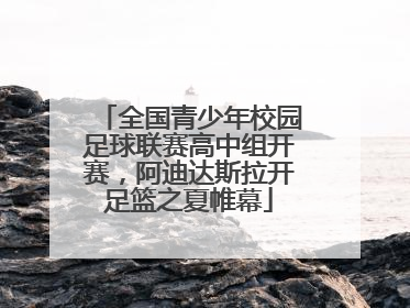 全国青少年校园足球联赛高中组开赛，阿迪达斯拉开足篮之夏帷幕