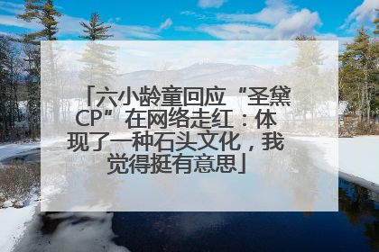 六小龄童回应“圣黛CP”在网络走红：体现了一种石头文化，我觉得挺有意思