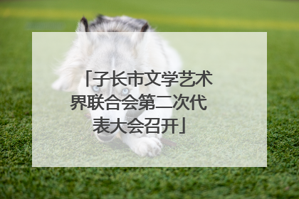 子长市文学艺术界联合会第二次代表大会召开