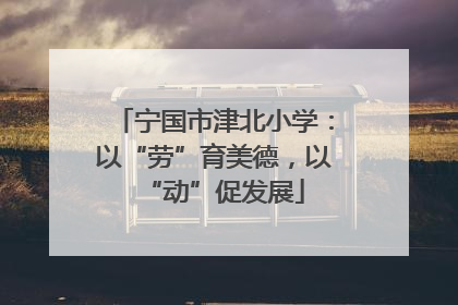 宁国市津北小学：以“劳”育美德，以“动”促发展