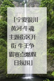 宁夏银川黄河·牛魂主题街区开街 牛王争霸赛点燃假日氛围