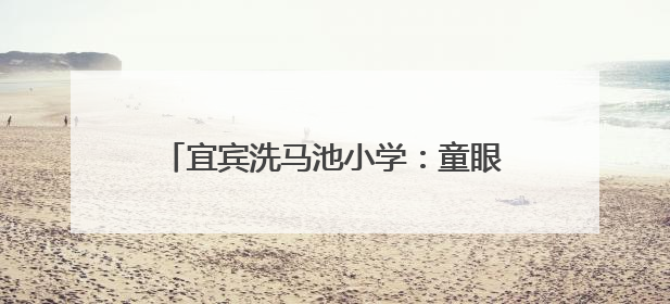 宜宾洗马池小学：童眼探小学，衔接没烦恼