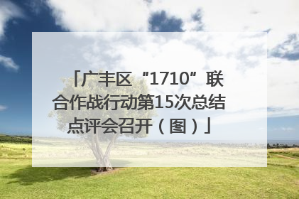 广丰区“1710”联合作战行动第15次总结点评会召开（图）