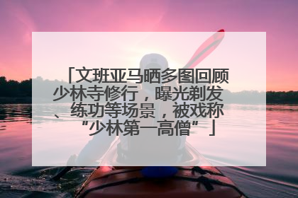 文班亚马晒多图回顾少林寺修行，曝光剃发、练功等场景，被戏称“少林第一高僧”