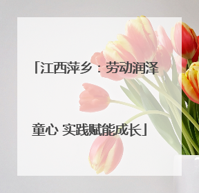 江西萍乡：劳动润泽童心 实践赋能成长