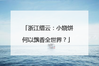 浙江缙云：小烧饼何以飘香全世界？
