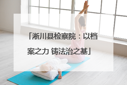 淅川县检察院：以档案之力 铸法治之基