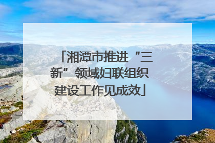 湘潭市推进“三新”领域妇联组织建设工作见成效