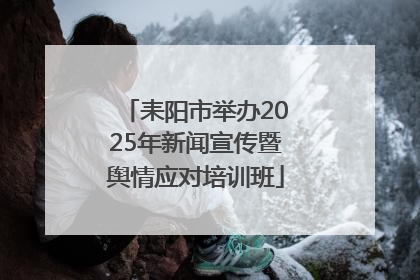 耒阳市举办2025年新闻宣传暨舆情应对培训班