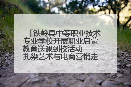 铁岭县中等职业技术专业学校开展职业启蒙教育送课到校活动——扎染艺术与电商营销走进熊官屯镇中心小学