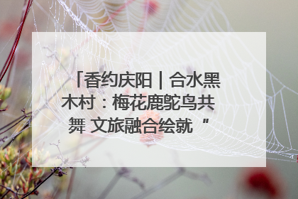 香约庆阳｜合水黑木村：梅花鹿鸵鸟共舞 文旅融合绘就“诗与远方”