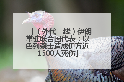 （外代一线）伊朗常驻联合国代表：以色列袭击造成伊方近1500人死伤