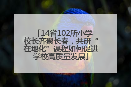 14省102所小学校长齐聚长春，共研“在地化”课程如何促进学校高质量发展